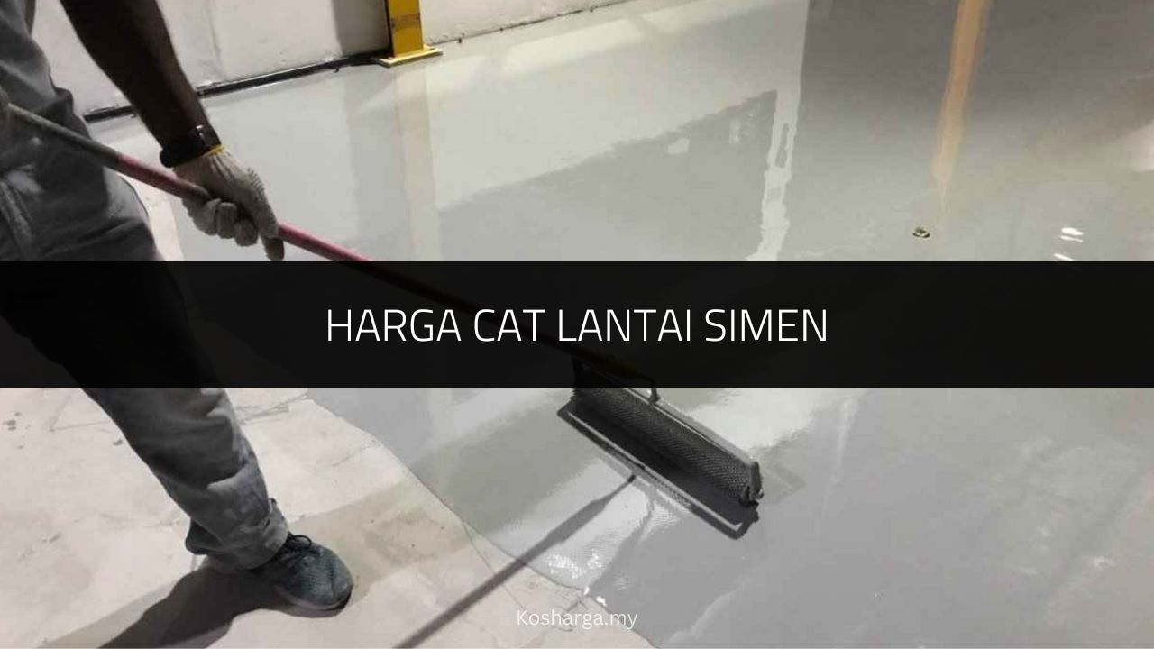 Harga Cat Lantai Simen