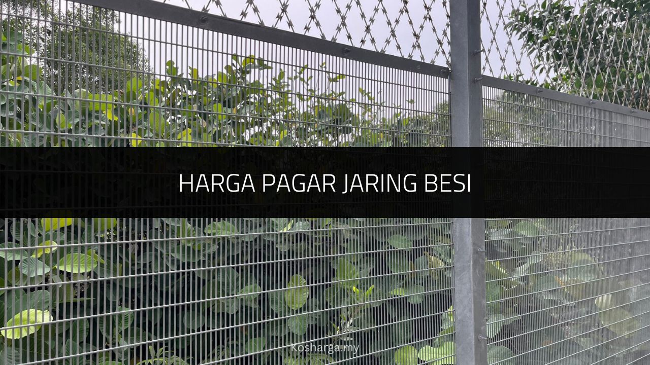 Harga Pagar Jaring Besi