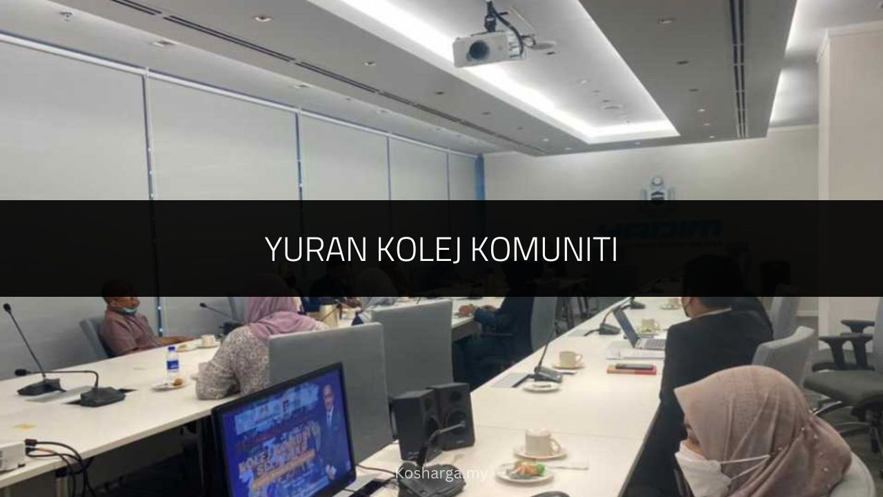 Yuran Kolej Komuniti